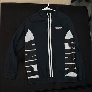 PINK Victoria’s Secret Black Wind Breaker